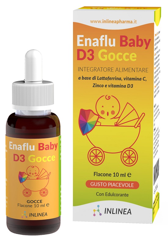 ENAFLU BABY D3 GOCCE 10 ML - famajoy.it