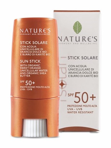 NATURE'S I SOLARI STICK SPF50+ NUOVA FORMULA - famajoy.it