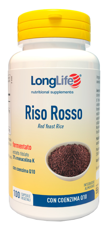 LONGLIFE RISO ROSSO 100 CAPSULE VEGETALI - famajoy.it