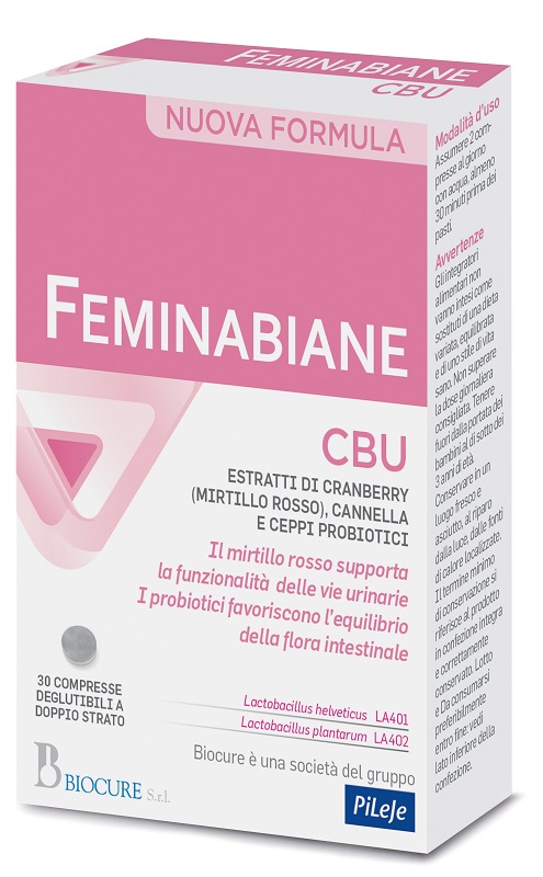 FEMINABIANE CBU 30 COMPRESSE - famajoy.it