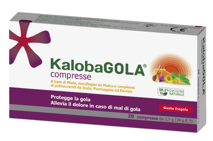KALOBAGOLA 20 COMPRESSE FRAGOLA - famajoy.it