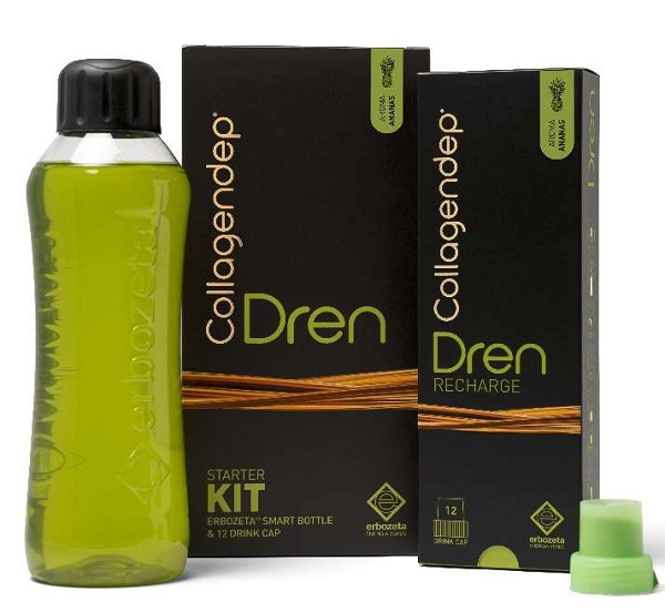 COLLAGENDEP DREN STARTER KIT 12 DRINK CAP + SMART BOTTLE - famajoy.it