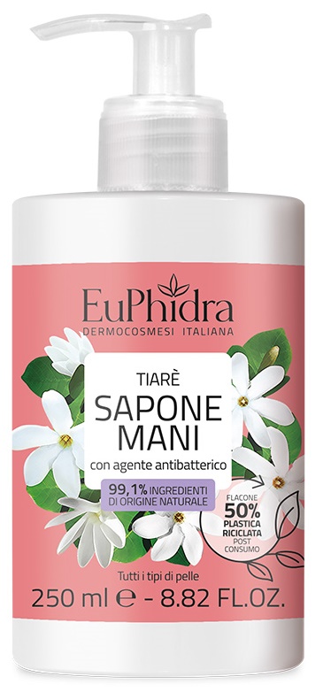 EUPHIDRA SAPONE LIQUIDO TIARE' 250 ML - famajoy.it