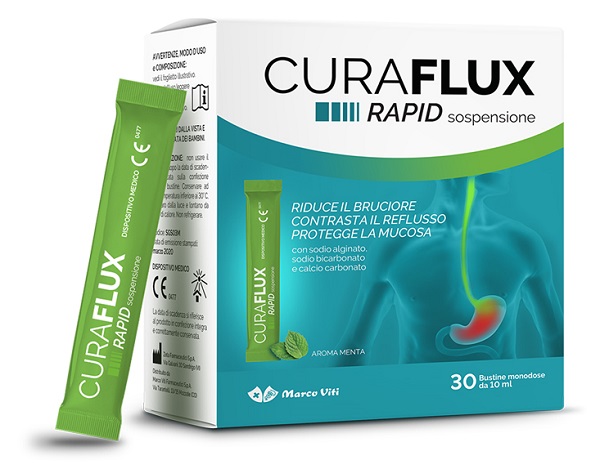 CURAFLUX RAPID SOLUZIONE ORALE 30 BUSTINE - famajoy.it