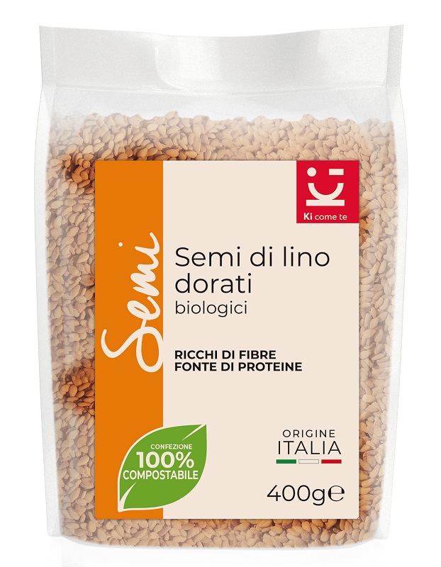 KI SEMI DI LINO DORATI 400 G - famajoy.it