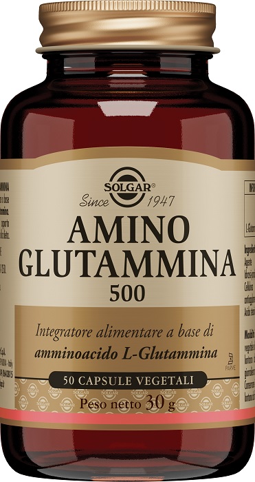 AMINO GLUTAMMINA 500 50 CAPSULE VEGETALI - famajoy.it