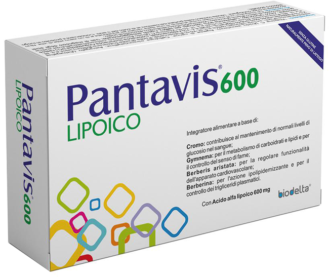 PANTAVIS 600 LIPOICO 30 COMPRESSE - famajoy.it