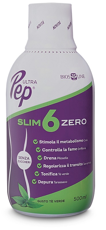 ULTRA PEP SLIM 6 ZERO TE' VERDE 500 ML - famajoy.it