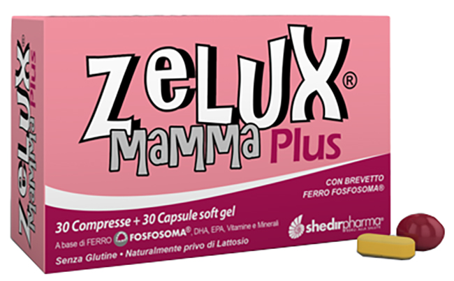 ZELUX MAMMA PLUS 30 COMPRESSE + 30 CAPSULE SOFT GEL - famajoy.it