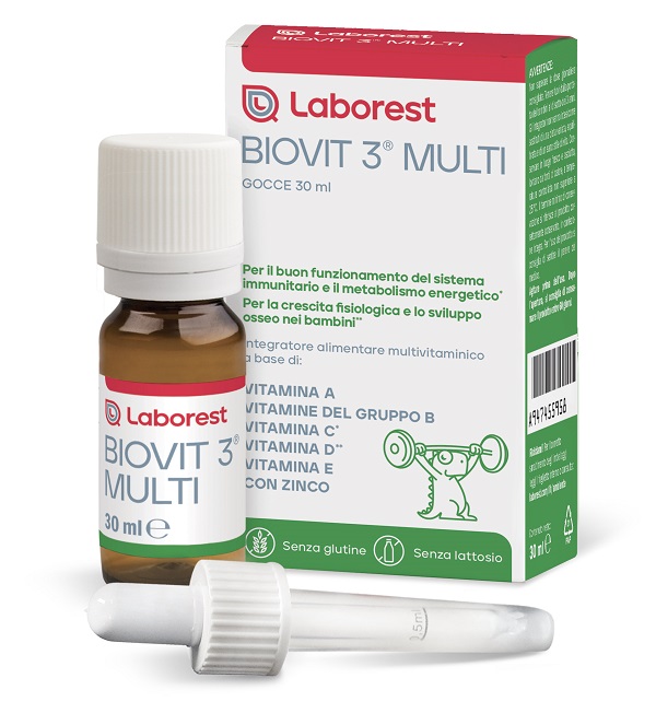 BIOVIT 3 MULTI GOCCE 30 ML - famajoy.it