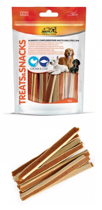 CHICKEN & FISH 80 G - famajoy.it