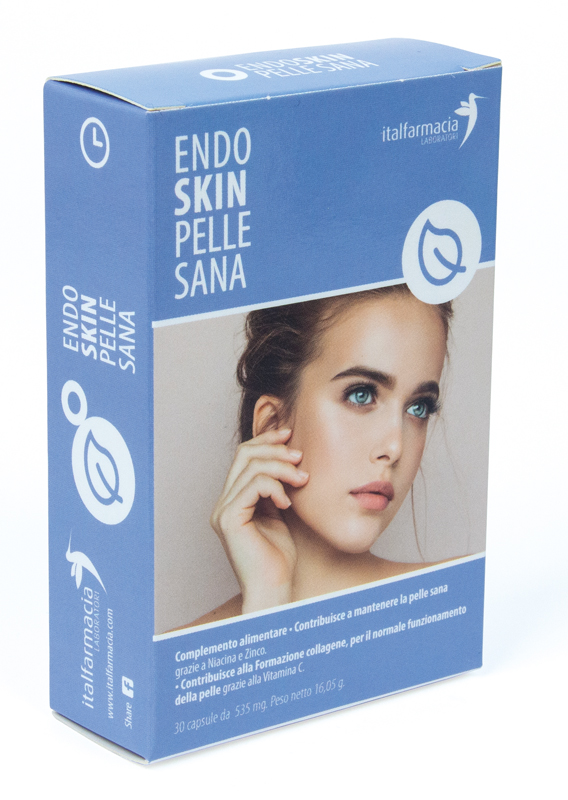 ENDO SKIN PELLE SANA 30 CAPSULE - famajoy.it