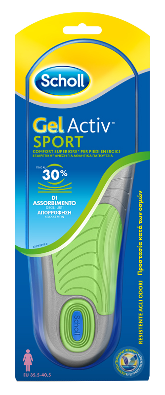 SCHOLL GEL ACTIV SPORT DONNA - famajoy.it