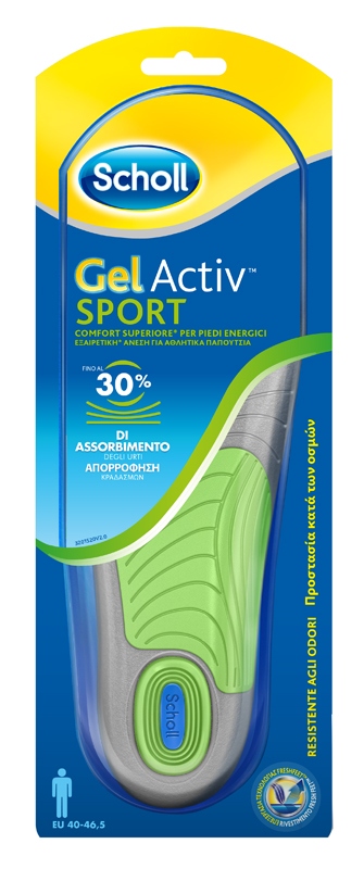 SCHOLL GEL ACTIV SPORT UOMO - famajoy.it