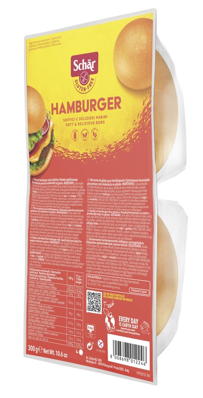 SCHAR HAMBURGER SENZA LATTOSIO 300 G - famajoy.it