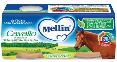 MELLIN OMOGENEIZZATO CAVALLO E PATATE 2 X 80 G - famajoy.it