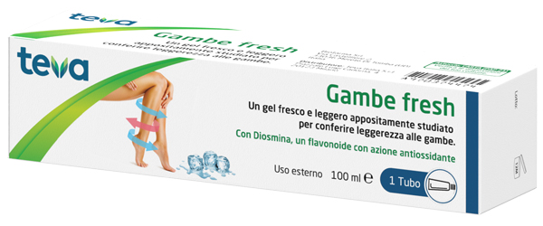 GAMBE FRESH TEVA GEL 100 ML - famajoy.it