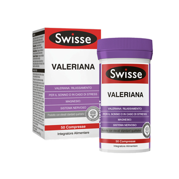 SWISSE VALERIANA 50 COMPRESSE - famajoy.it