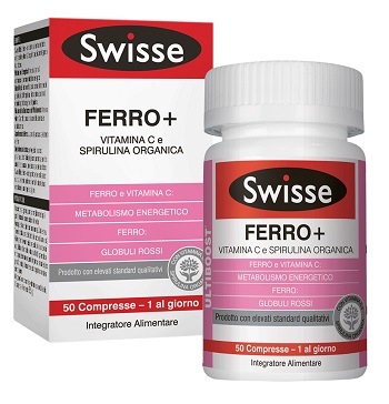 SWISSE FERRO+ 50 COMPRESSE - famajoy.it