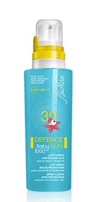 DEFENCE SUN 30 BABY&KID LATTE SPRAY PROTEZIONE ALTA 125 ML - famajoy.it