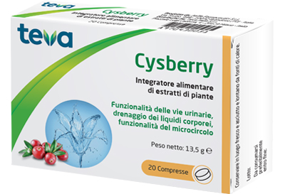 CYSBERRY TEVA 20 COMPRESSE - famajoy.it