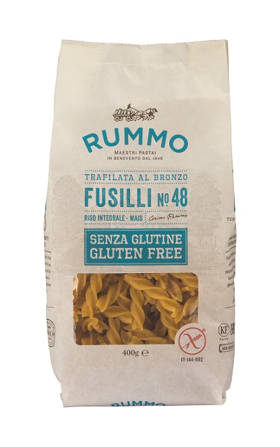 RUMMO FUSILLI N48 DI RISO INTEGRALE E MAIS 400 G - famajoy.it