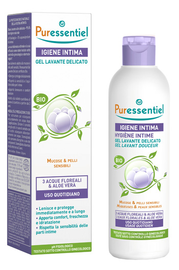 PURESSENTIEL GEL IGIENE INTIMA LAVANTE DELICATO 250 ML - famajoy.it