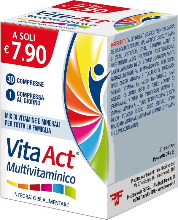 MULTIVITAMINICO ACT 30 COMPRESSE - famajoy.it