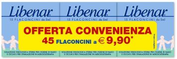 LIBENAR 15 FIALE ISOTONICHE DA 5 ML X 3 CONFEZIONI - famajoy.it