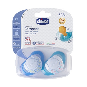 CHICCO SUCCHIETTO COMPACT BOY S6-16 MESI 2 PEZZI - famajoy.it