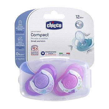 CHICCO SUCCHIETTO COMPACT GIRL S 16-36 MESI 2 PEZZI - famajoy.it