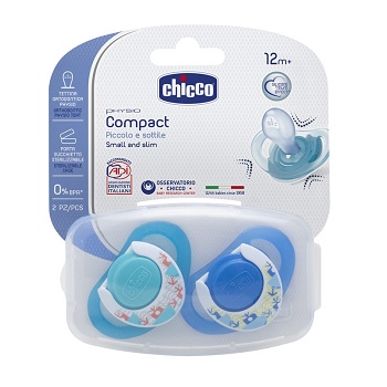 CHICCO SUCCHIETTO COMPACT BOY S 16-36 MESI 2 PEZZI - famajoy.it