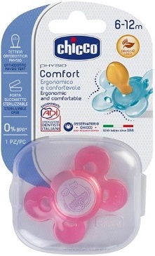 CHICCO SUCCHIETTO COMFORT GIRL IN CAUCCIU' 6-16 MESI 1 PEZZO - famajoy.it