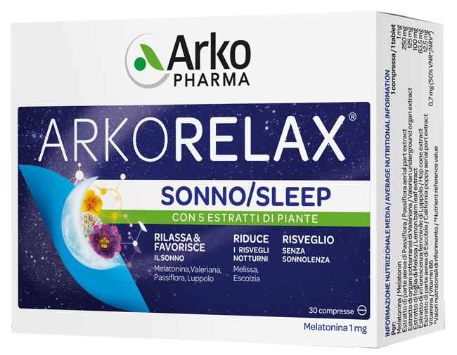 ARKORELAX SONNO 30 COMPRESSE - famajoy.it