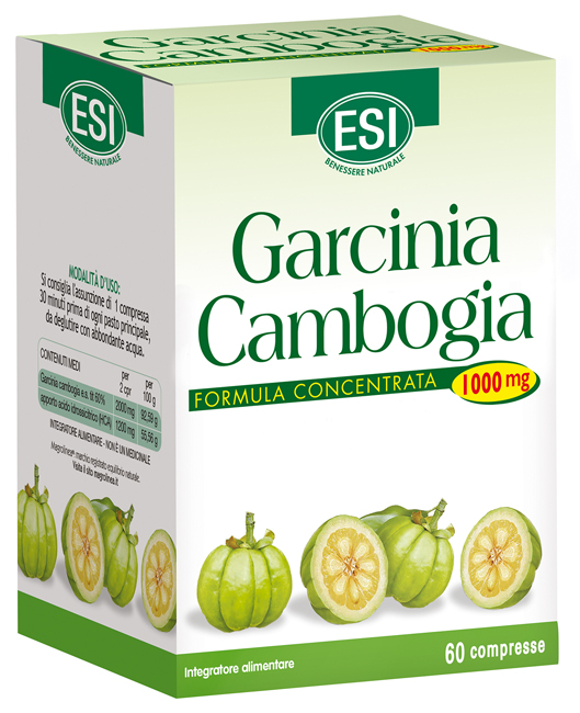 ESI GARCINIA CAMBOGIA 1000 MG 60 COMPRESSE - famajoy.it