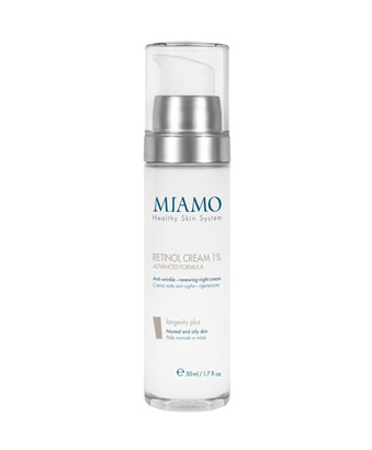 MIAMO LONGEVITY PLUS RETINOL CREAM 1% ADVANCED FORMULA 50 ML - famajoy.it