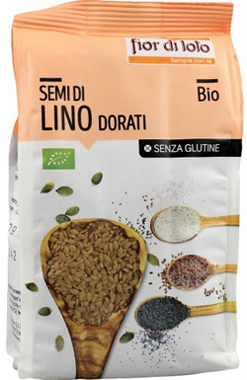 SEMI LINO DORATI SENZA GLUTINE BIO 400 G - famajoy.it