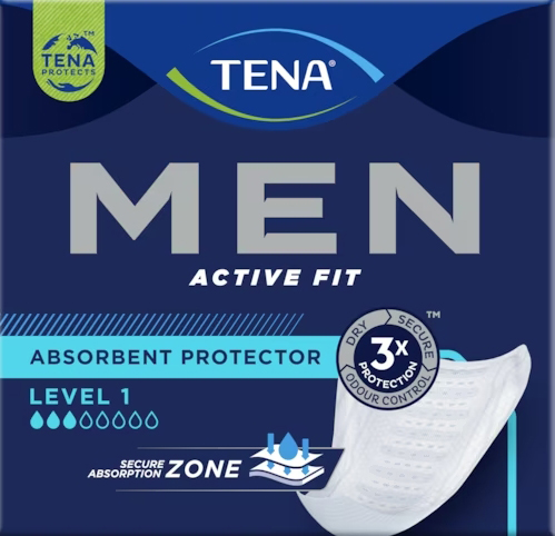 PANNOLONE SAGOMATO TENA MEN LEVEL 1 12 PEZZI - famajoy.it