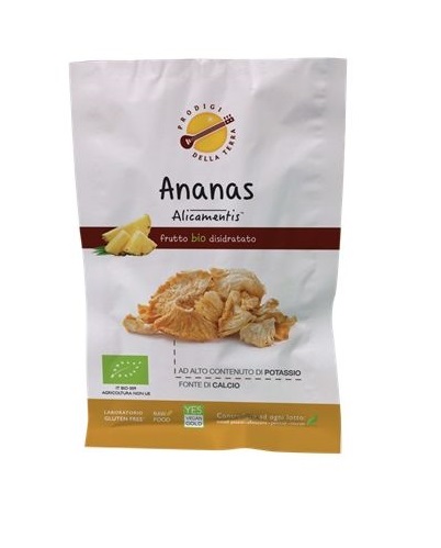 ANANAS ALICAMENTIS BIO 25 G PRODIGI DELLA TERRA - famajoy.it
