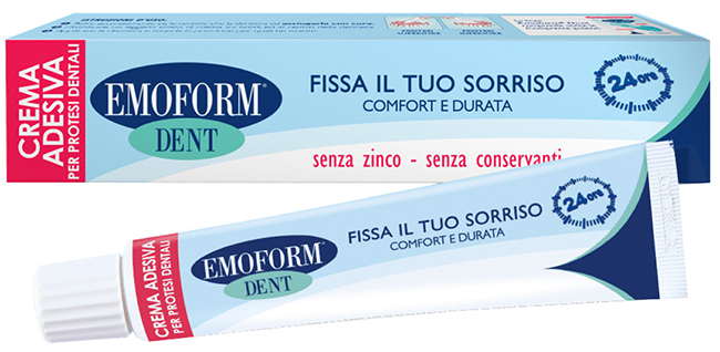 EMOFORM DENT CREMA ADESIVA PER PROTESI DENTALI 45 G PROMOZIONE - famajoy.it