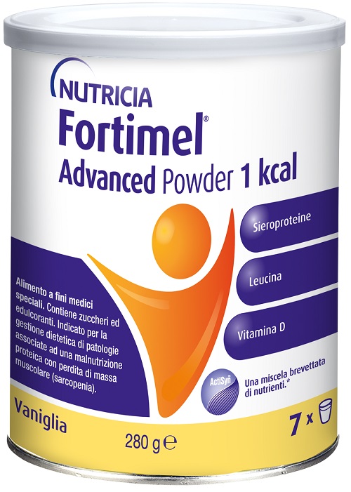 NUTRICIA FORTIMEL ADVANCED POWDER 1 KCAL VANIGLIA 280 G - famajoy.it