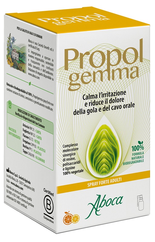 PROPOLGEMMA SPRAY FORTE 30 ML - famajoy.it