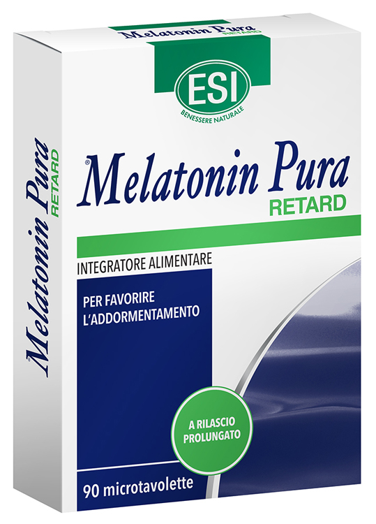 ESI MELATONIN PURA RETARD 90 MICROTAVOLETTE - famajoy.it