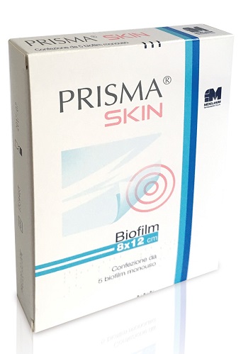 PRISMA SKIN BIOFILM 10 X 10 CM 5 BUSTE - famajoy.it