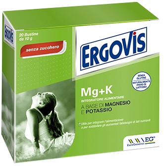 ERGOVIS MG+K SENZA ZUCCHERO 20 BUSTINE 5 G - famajoy.it