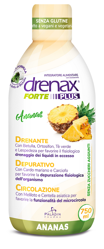 DRENAX FORTE PLUS ESOTICO CON ESTRATTO D'ANANAS 750 ML - famajoy.it