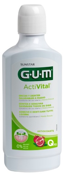 GUM ACTIVITAL COLLUTORI0 500 ML + R RINSE 120 ML - famajoy.it