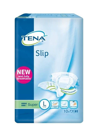 PANNOLONE PER INCONTINENZA A MUTANDINA TENA SLIP SUPER L 10 PEZZI - famajoy.it