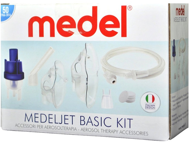 MEDELJET BASIC KIT ACCESSORI PER AEROSOL - MEDEL EASY, FAMILY E STAR - famajoy.it