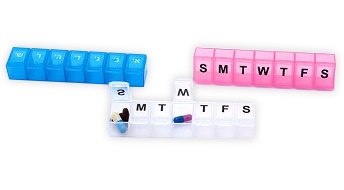 PORTAPILLOLE SETTIMANALE PICCOLO 1 SCOMPARTO - famajoy.it